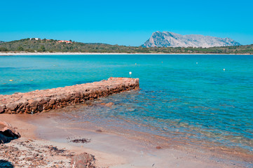 Fototapeta premium pier made of stones