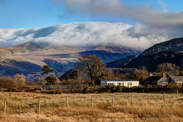 Inversion clouds Snowdonia National Aprk