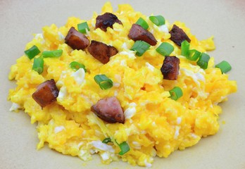 scrambled eggs