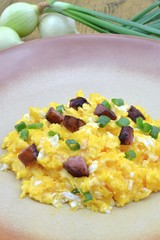 scrambled eggs
