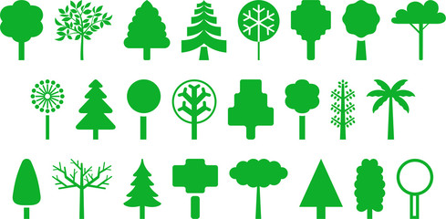 Set of vectorized trees