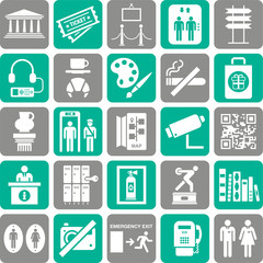 Museum icons