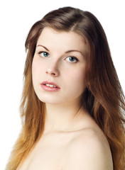 Fototapeta premium Beautiful young woman