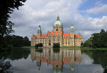 Fototapeta premium Rathaus Hannover