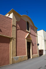 Fototapeta na wymiar Kościół św Antonio Abate. Massafra. Apulia. Włochy.