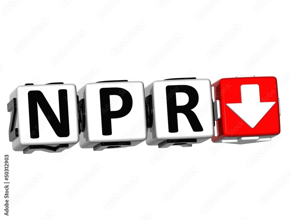 Poster 3d nepalese rupee currency npr button click here block text