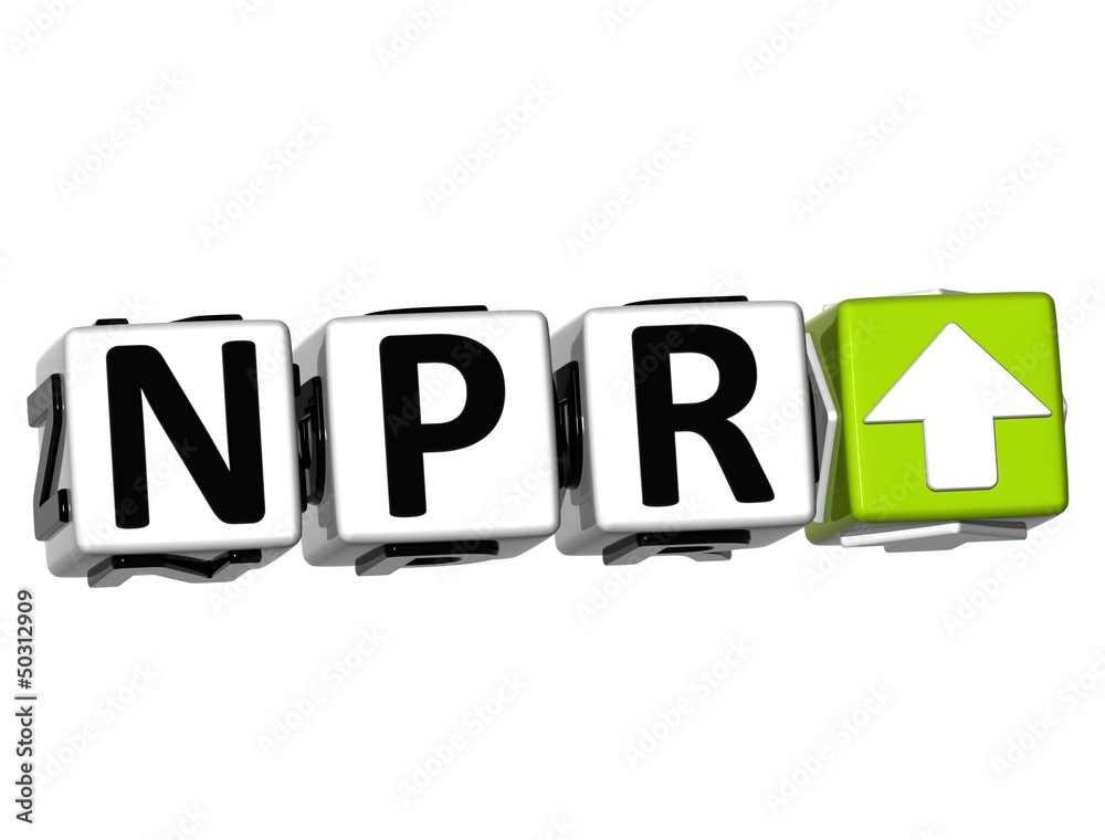 Poster 3d nepalese rupee currency npr button click here block text