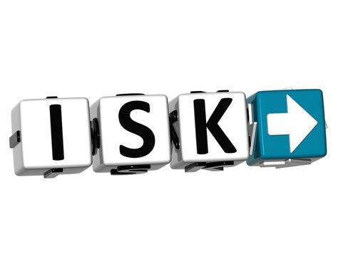 3D Icelandic Krona Currency ISK Button Click Here Block Text