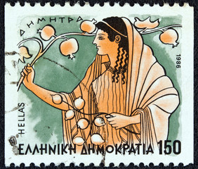 Goddess Demeter (Greece 1986)