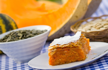 Pumpkin pie - pumpkin cake