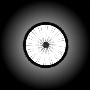 Bicycle Wheel Symbol