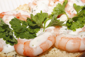 Garnelensnack