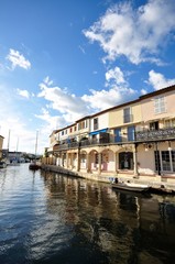 Naklejka premium port Grimaud