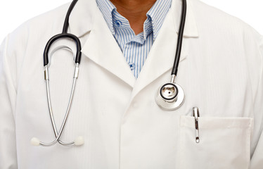 Medicine doctor with stethoscope