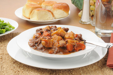 Hearty beef stew