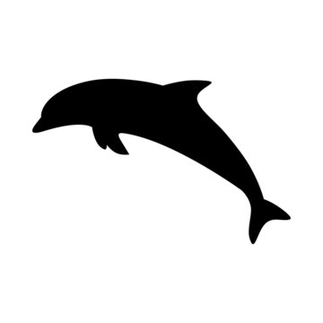 recommend clip art: Dolphin Silhouette