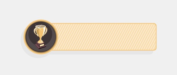 Obraz premium Achievement Cup