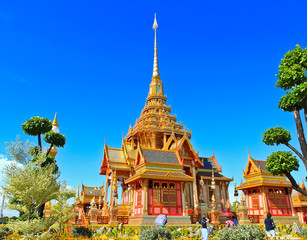 Thai Royal Crematorium in Bangkok province of Thailand