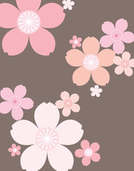 花柄のパターン