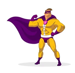 Foto op Plexiglas Superhelden Super held