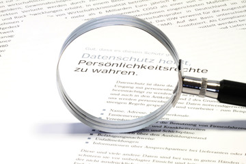 Datenschutz