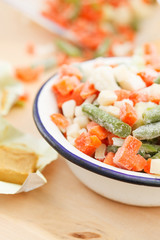 frozen vegetables