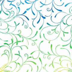 Floral background. Watercolor style.