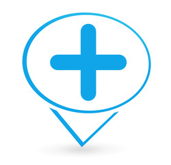 Fototapeta premium plus sur signet bleu