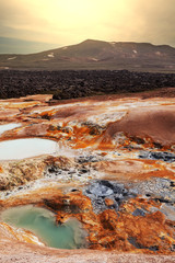 Thermal zone in Iceland