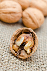 Dried walnuts
