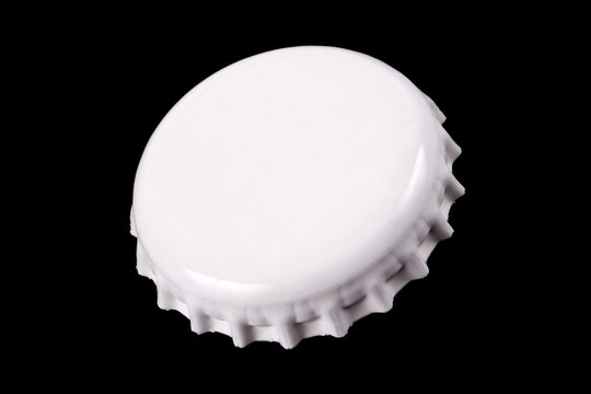 White bottle cap