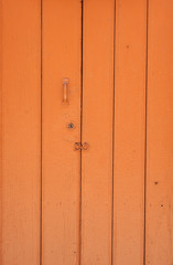 Orange door