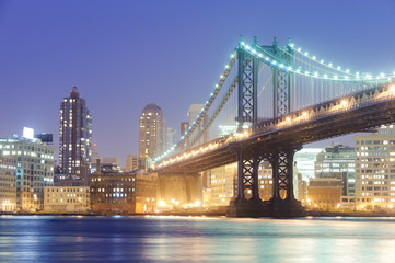 Obraz na płótnie Canvas Manhattan Bridge
