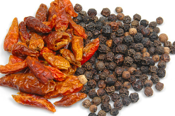 Guidillas y pimienta