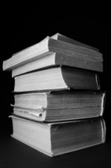 A Stack of old books.