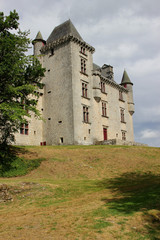 Fototapeta na wymiar Château de Sédières (Corrèze)