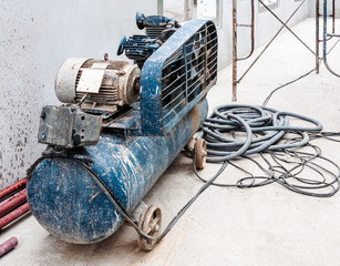Old pump compressor