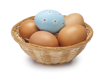 Uova di Pasqua colorate