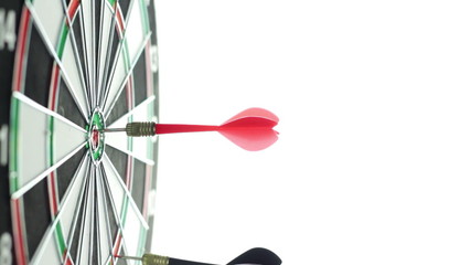 red dart win concept