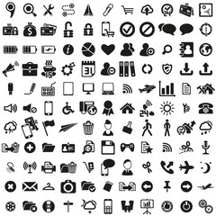 universal web icons set . Vector illustration