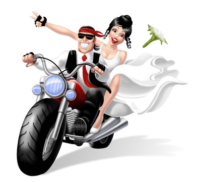 sposi bikers