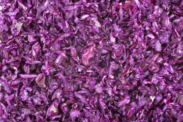 Grated Cabbage Background