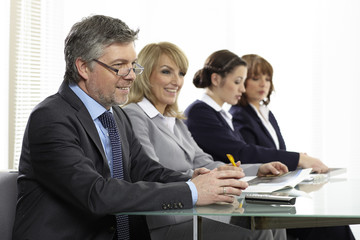 Meeting im Office
