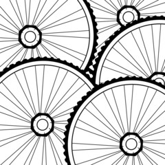 Bike bicycle wheel background