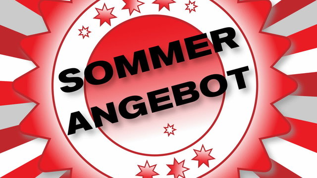 Sommer Angebot