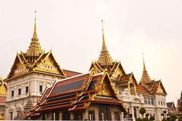 Fototapeta premium beautiful pagoda at wat phra kaew in thailand
