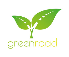 Green road logo - 50358749