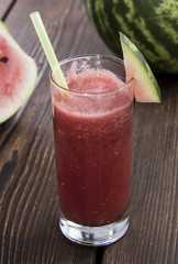 Fresh made Watermelon Juice