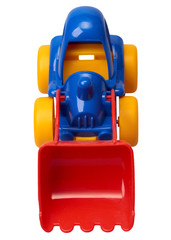 The toy tractor