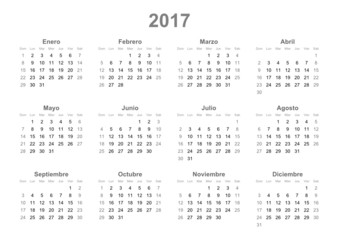 Spanish calendar
